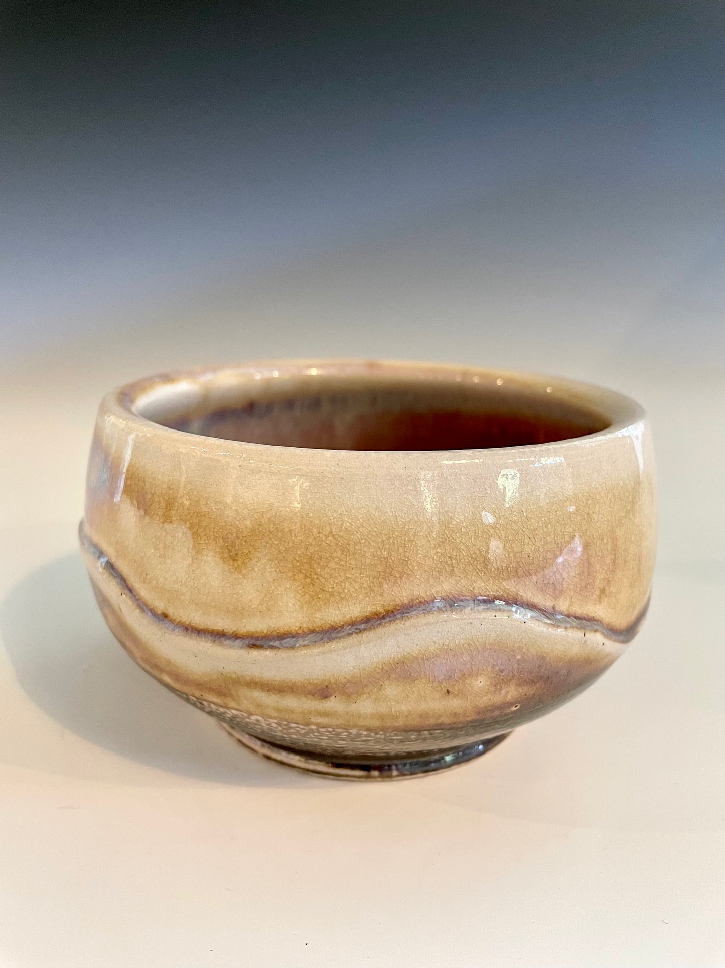 Soda Fired Soup Bowl
