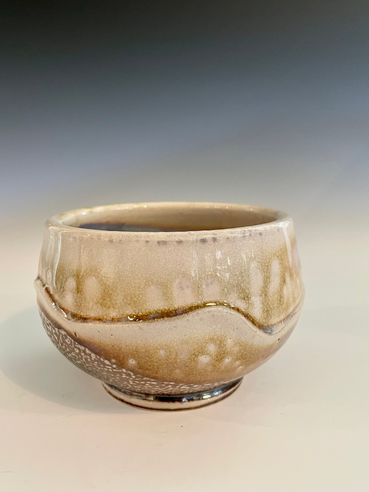 Soda Fired Soup Bowl