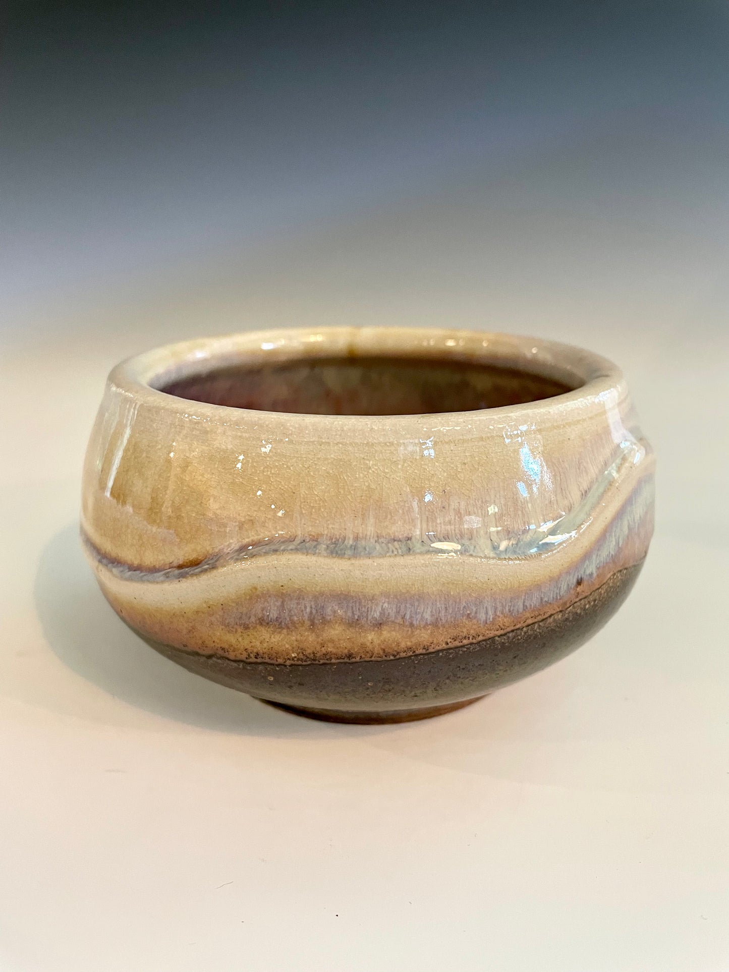 Soda Fired Soup Bowl