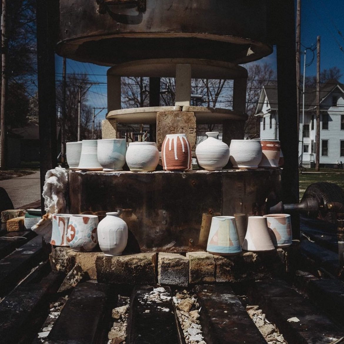 River Days - Glaze and RAKU Fire